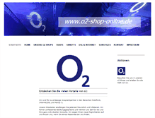 Tablet Screenshot of o2-shop-online.de